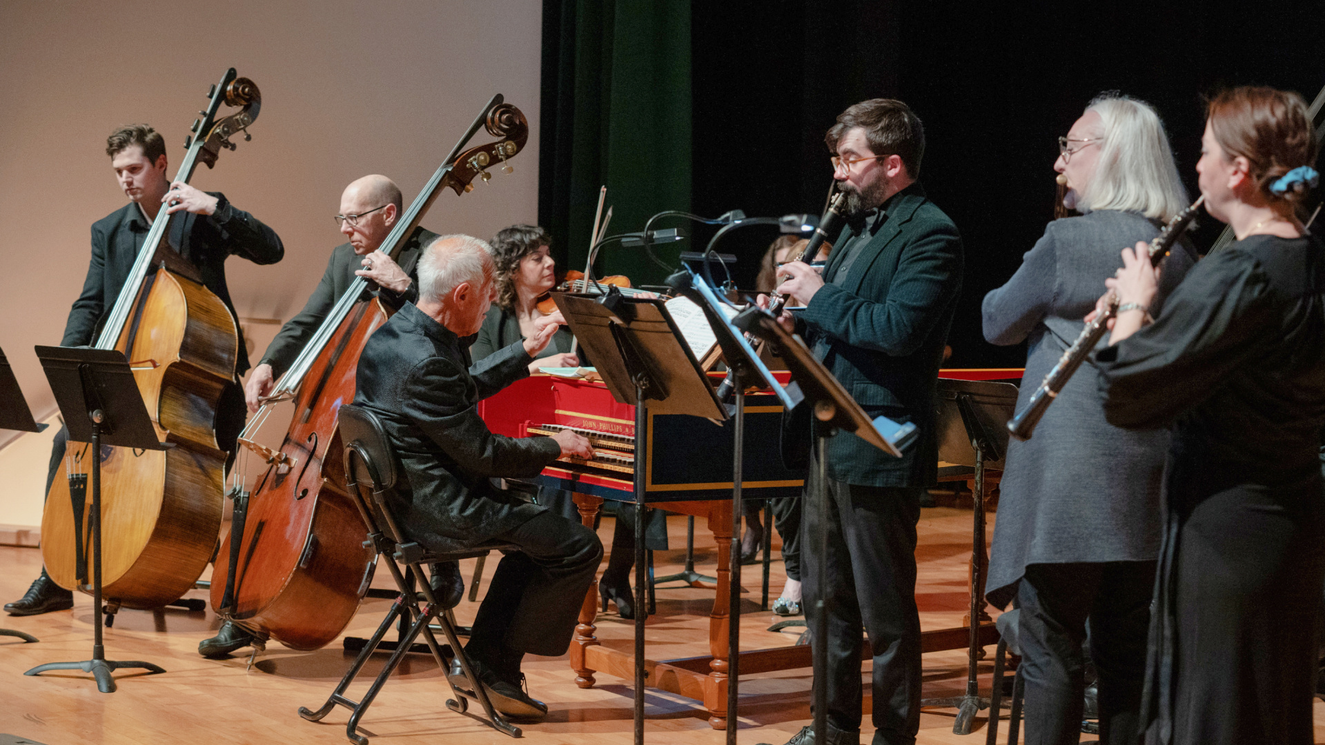 A group of musicians playing